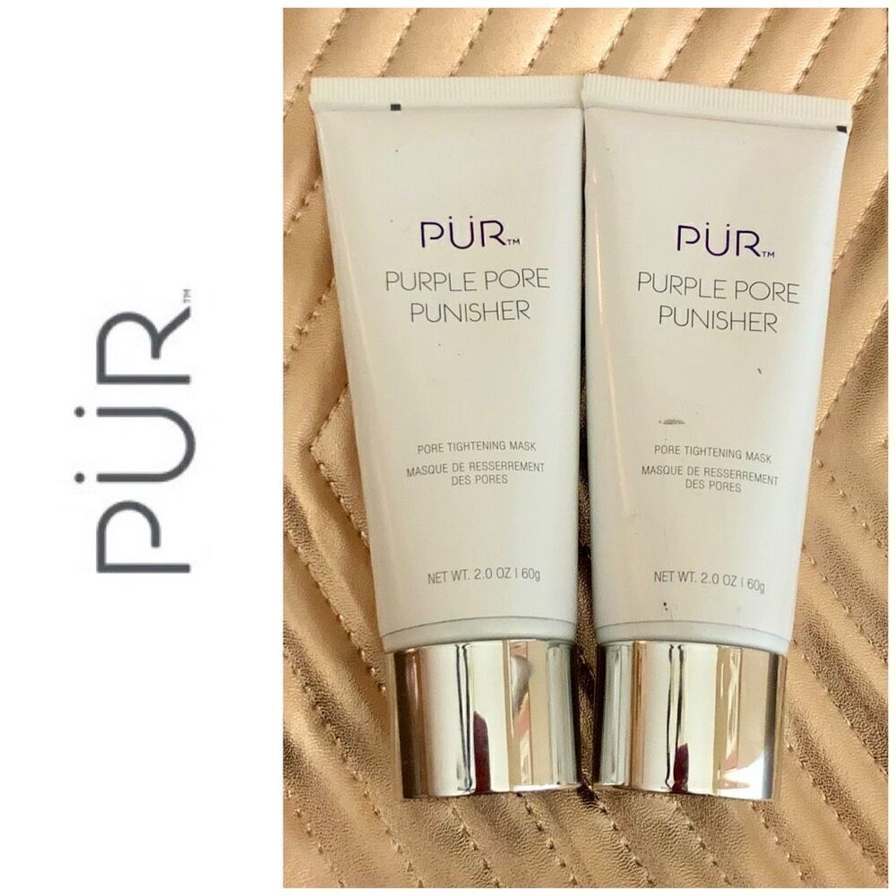 PUR - NWOT No Box - 2 Tubes Purple Pore Punisher Pore-Tightening Mask 2oz/Sealed